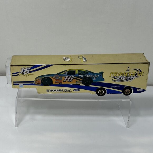 Other - Racing Champions #16 Ted Musgrave Semi Truck Trailer Ford PrimeStar Nascar Gold